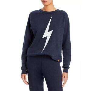 Aviator Nation Bolt Crewneck Sweatshirt charcoal L